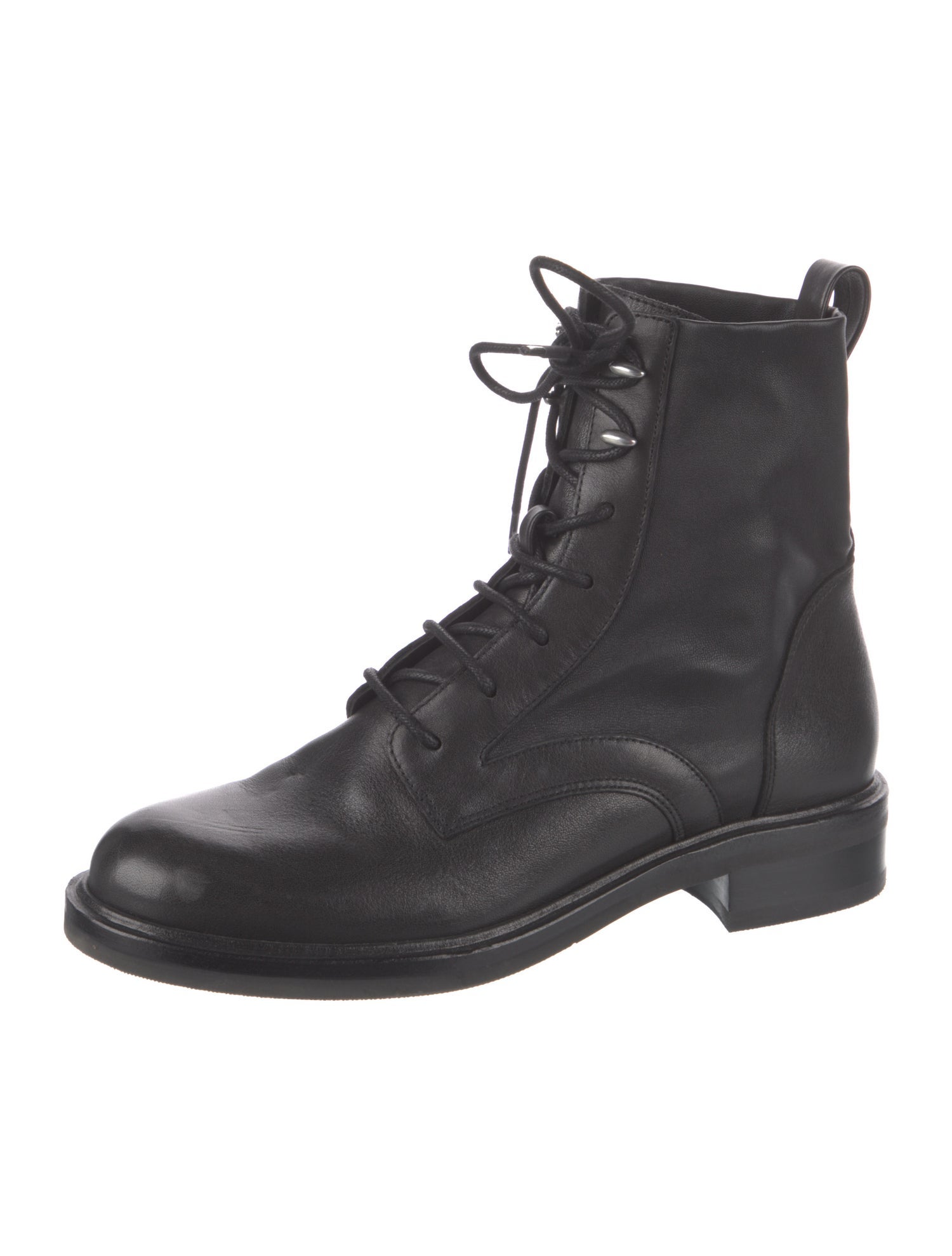 Rag & Bone Leather Lace-Up Boots